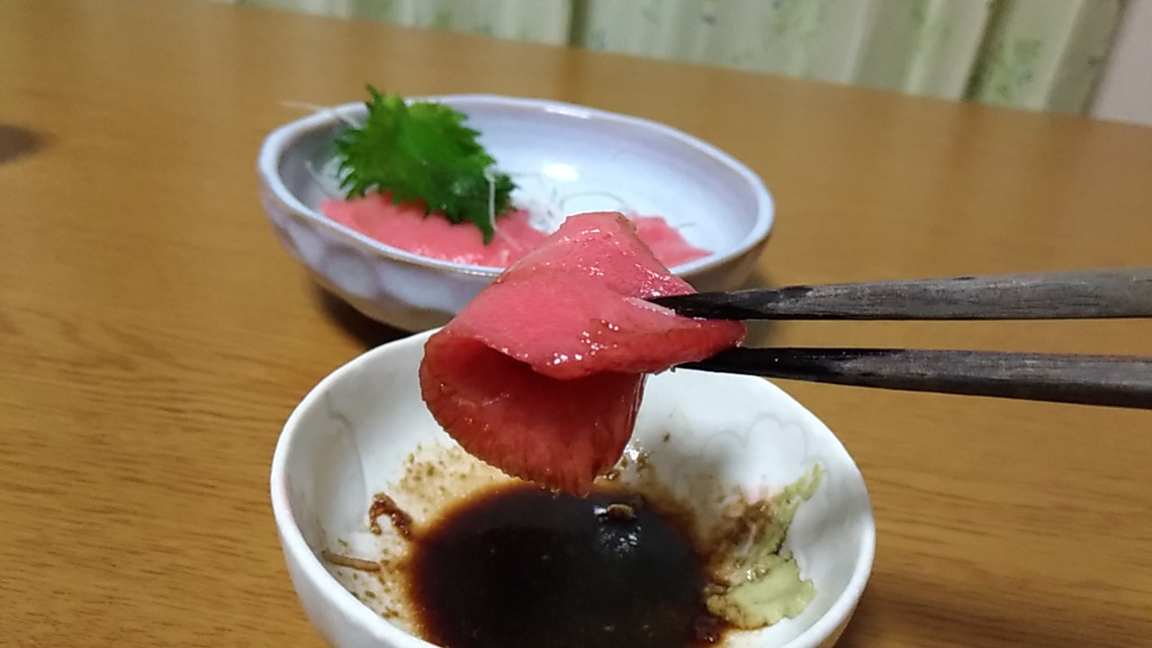 醤油皿にわさび