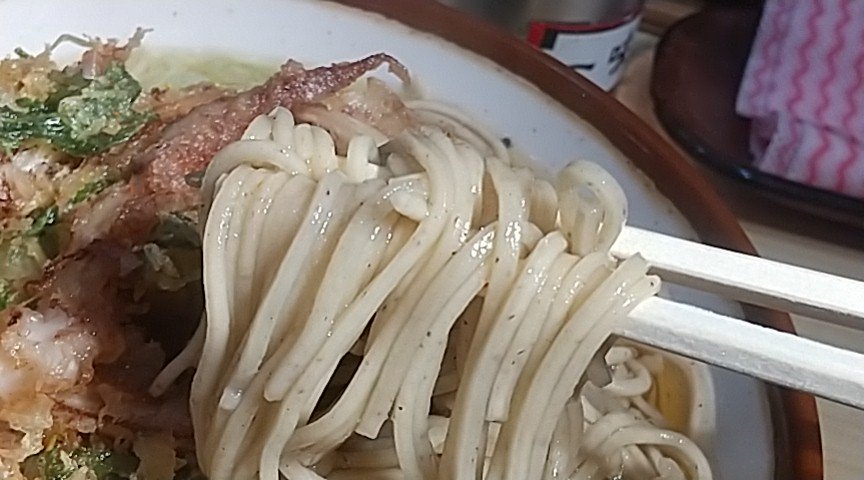 いかゲソ揚げそばの麺