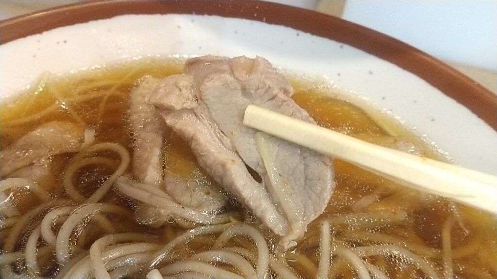 奥からも出てきた鴨肉